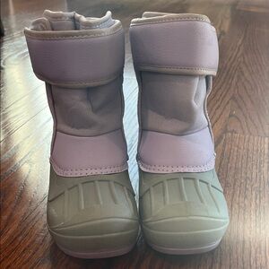 Cat & Jack Lavender and Taupe Kids Boots